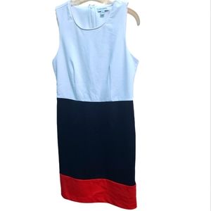 Banana Republic color block sheath dress 6